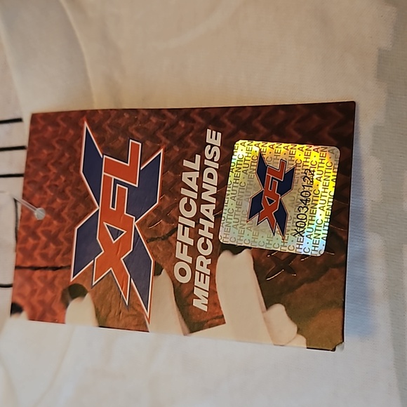 MEN'S XFL SEATTLE DRAGONS PRIMETIME WHITE T-SHIRT - Picture 2 of 4